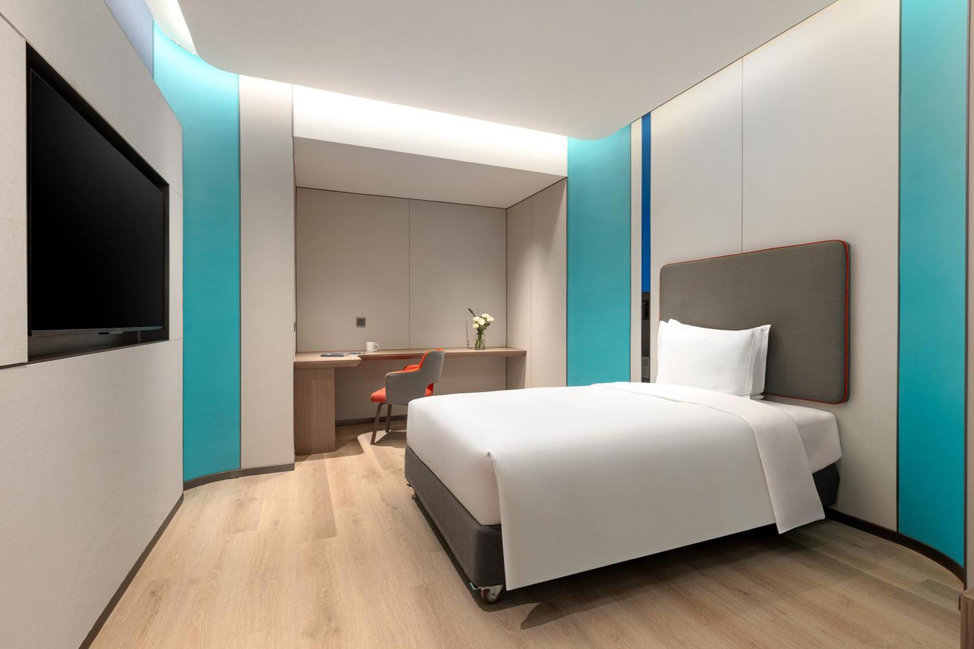 Holiday Inn Express Changfeng Park Shanghai Exterior foto