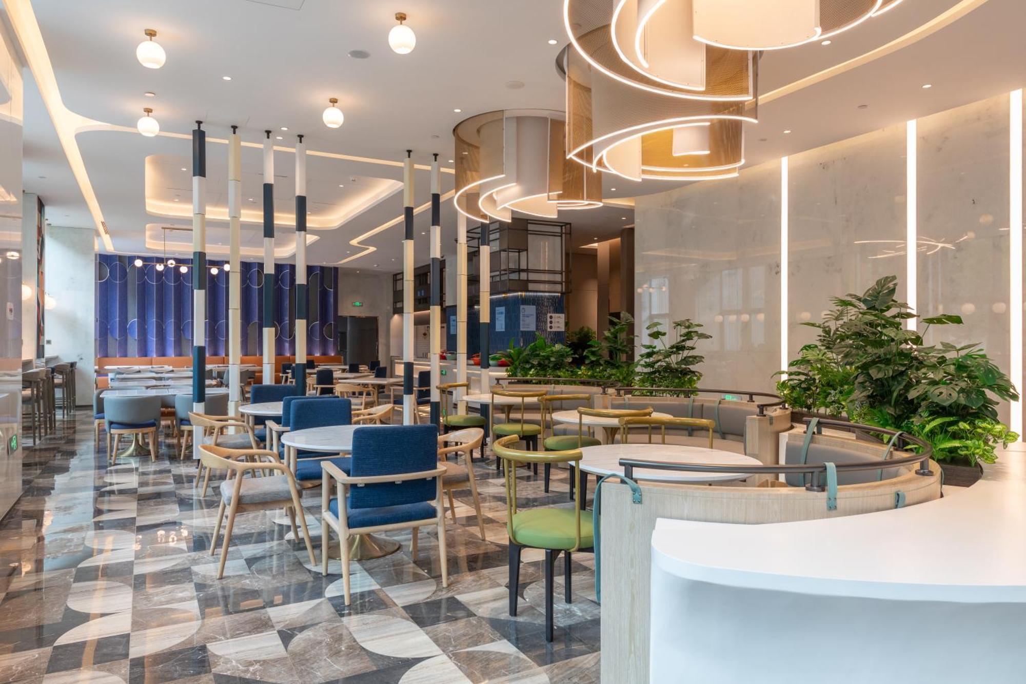 Holiday Inn Express Changfeng Park Shanghai Exterior foto